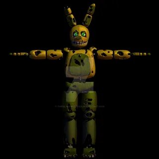 Withered Springbonnie By One3214rbx On Deviantart - Madrevie