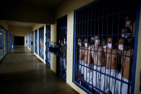 A Sneak Peek Into El Salvador's Overcrowded Prison Filled Wi