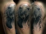 Bear tattoos, Bear tattoo designs, Black bear tattoo