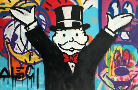 Disney Monopoly by Alec Monopoly - Guy Hepner Art Gallery Pr