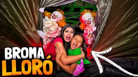 hola amigos, jukilop, broma terror, broma pesada, hice llorar a mi hermanit...