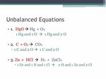 Chemical Equations And balancing equations. Chemical Equatio