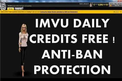 Get free imvu credits daily unlimited in to your account!! W