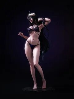 ArtStation - Albedo, Zumi Draws Fantasy girl, Sexy anime, Sexy anime art.