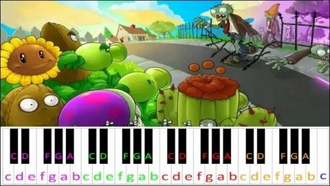 Loonboon (Plants Vs Zombies) Piano Letter Notes