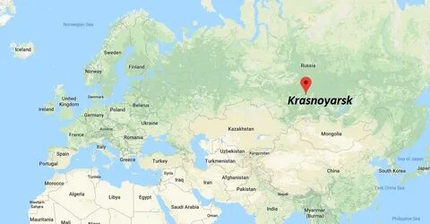 Where is Krasnoyarsk Located - Where is Krasnoyarsk Located 