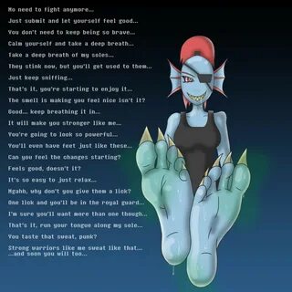 Undyne Feet Personal by Goop-Sinpai -- Fur Affinity dot net