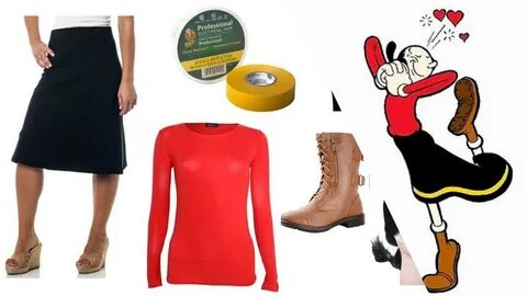 Olive Oyl Costume Carbon Costume DIY Dress-Up Guides for Cos