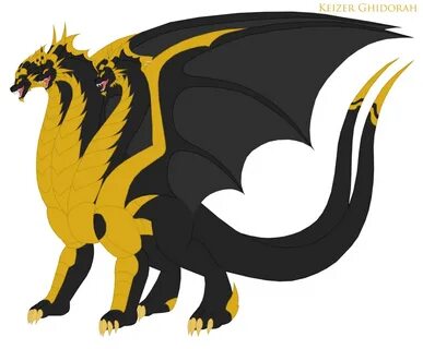 Keizer Ghidorah Redesign by Pyrus-Leonidas on DeviantArt Godzilla funny, Godzill