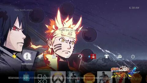 New Free NARUTO Ultimate Ninja Series Theme For PS4 - YouTub