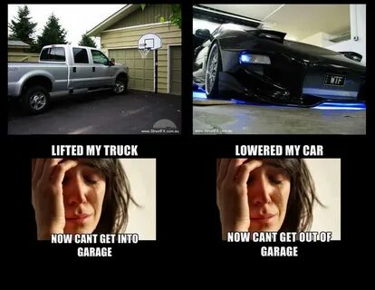 Lowered Car problems
