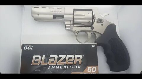 Blazer 357 Magnum 158gr JHP Ballistic Test 4 Inch - YouTube