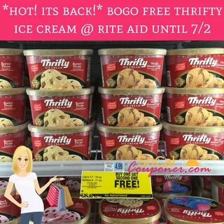 HOT!* BOGO FREE Thrifty Ice Cream @ Rite Aid!! - Deal Huntin
