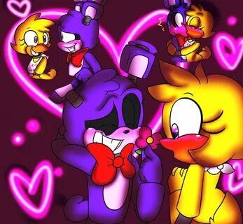 Old Bonnie x Old Chica 3 Happy tree friends, Fnaf, Bonnie