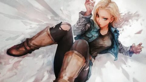 60+ Android 18 (Dragon Ball) 高 清 壁 纸, 桌 面 背 景