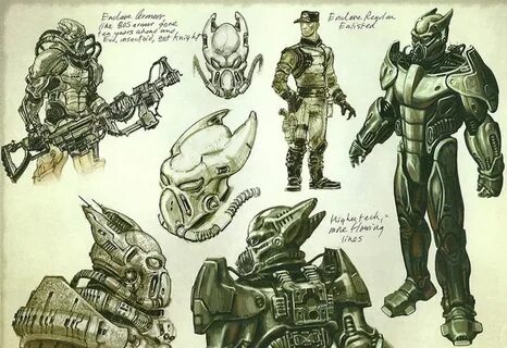 Powered Armor Fallout concept art, Fallout fan art, Fallout 