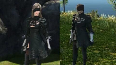 Final Fantasy XIV's Nier: Automata Raid Lets You Dress as 2B