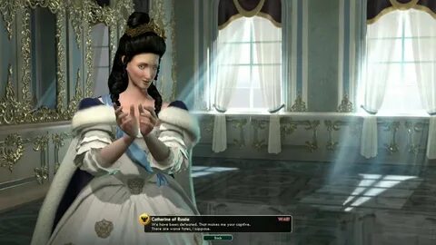 Civilization V Leader Catherine of Russia: Defeat - YouTube