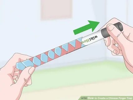 How to Create a Chinese Finger Trap (with Pictures) - wikiHo