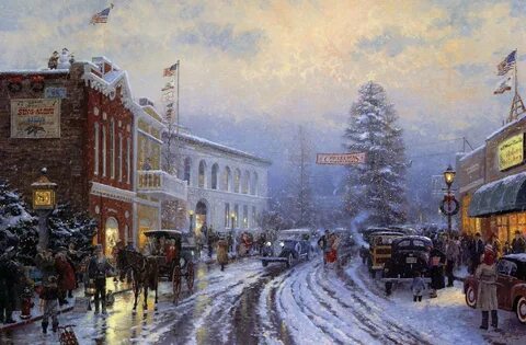 Thomas kinkade обои на телефон / страница 4