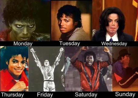 How we should feel during the week :) Michael jackson meme, 