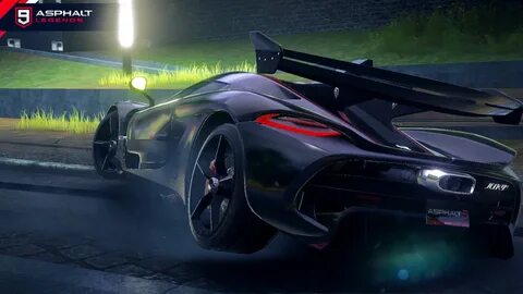 Asphalt 9, KOENIGSEGG JESKO In Black & Collage, Shanghai - Y