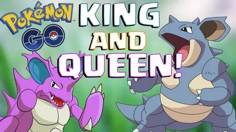 NIDOKING AND NIDOQUEEN Pokemon Go POKEMON EVOLUTION! 