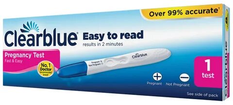 ▷ Купить Тест на беременность Clearblue easy цифровой 2 шт. 