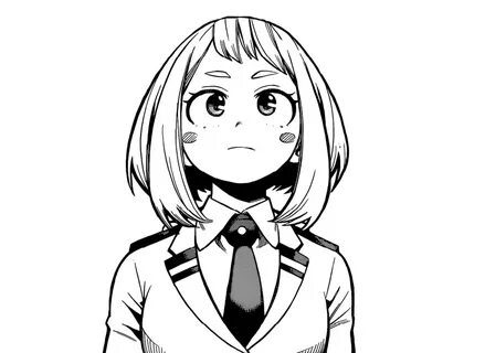 uraraka ochako Hero, Hero black, My hero academia manga