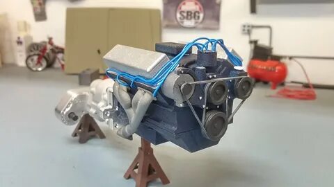 Finishing a 3D Printed V8 Motor at GCM Racing - YouTube