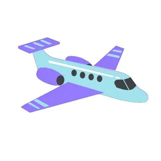 Airplane Sticker GIF by Animated Stickers Gfycat