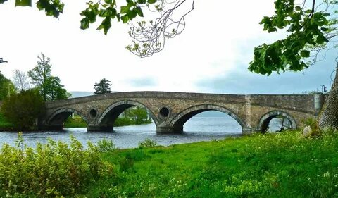 Bridge over the river arch free image download