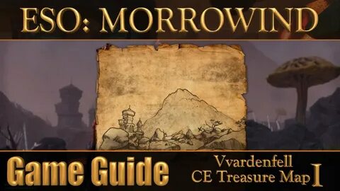 ESO Morrowind Vvardenfell CE Treasure Map I - The Elder Scro