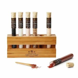 Salts of the World Test Tube Set Gifts Test tube spice rack,