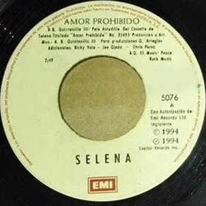 Selena - Amor Prohibido (1994, Vinyl) - Discogs