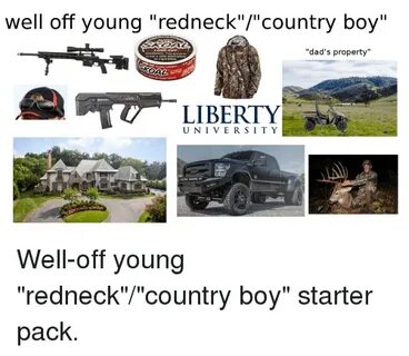 Well Off Young Red Neck Country Boy Dad's Property WARNING T