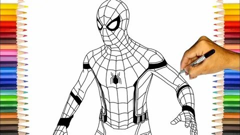 Spiderman Homecoming Coloring Pages Mclarenweightliftingenqu