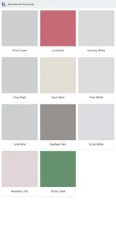 Silver Screen, Gray Pearl, Gris Perla, Razzberry Fizz, Loveb