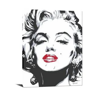 Marilyn Monroe Black And White Drawing - Фото база