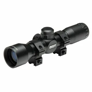 Keystone KSA054 Riflescope, 4x32mm, Mil-Dot, Matte, 1-Inch T