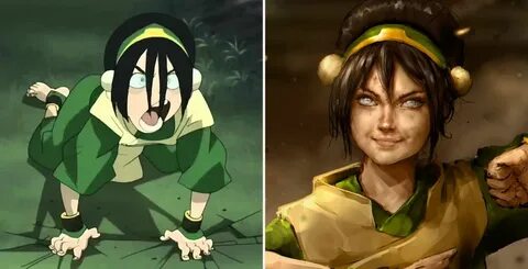 Toph Earthbender Illustration, Avatar, The last airbender