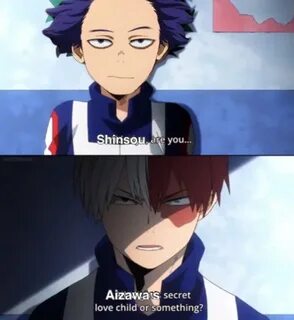 aki 👹 on Twitter: "Im not saying that Shinsou is Aizawa’s se