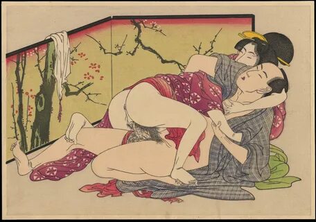 Kitagawa Utamaro: Untitled shunga print (1) - Ohmi Gallery - Ukiyo-e Search