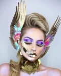Electra ™ - Rouge & Rogue Cool halloween makeup, Makeup desi