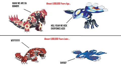 Kyogre Vs Groudon Meme - Captions HD