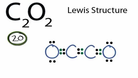 C2O2 Lewis Structure: How to Draw the Lewis Structure for C2