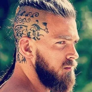 Afbeeldingsresultaat Beard Beard tattoo, Viking hair, Head t