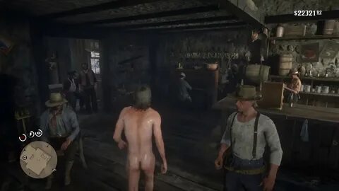 Red Dead Redemption 2 Getting Drunk While Naked - YouTube