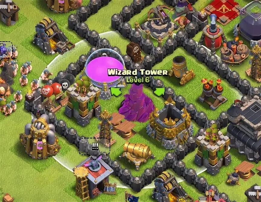 Tips Trik Jitu Penggunaan Wizard Tower Pada Base - Tutorials