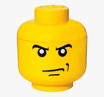 Lego Faces Expressions - Lego Man Head Png, Transparent Png 